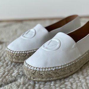 NWT Valentino Shoes | Valentino Espadrilles | Color: White | Size: 39